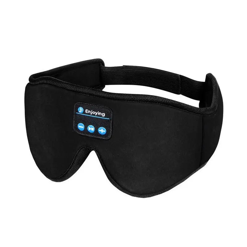 Bluetooth Sleeping Headphones 3D Eye Mask Wireless Air Travel 5.0 Headband Soft Elastic Comfortable Music Earphones